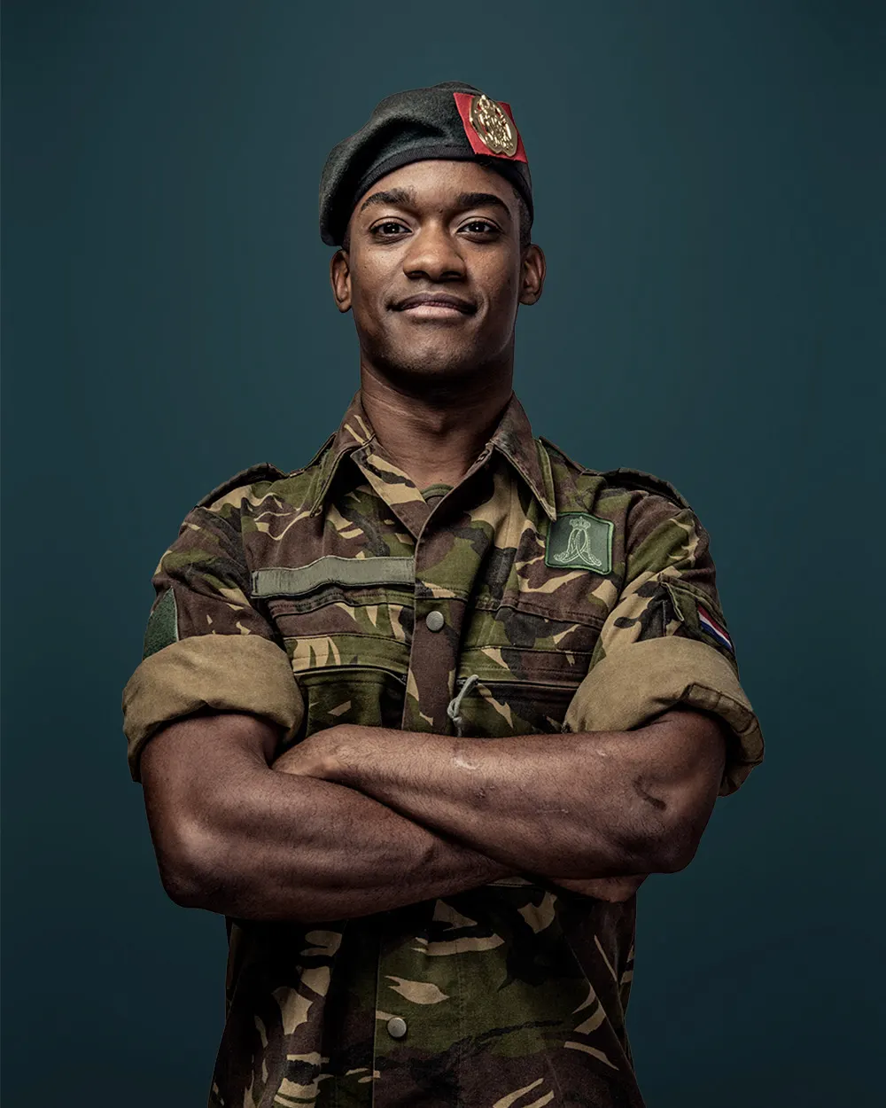 portrait of a man in military uniform