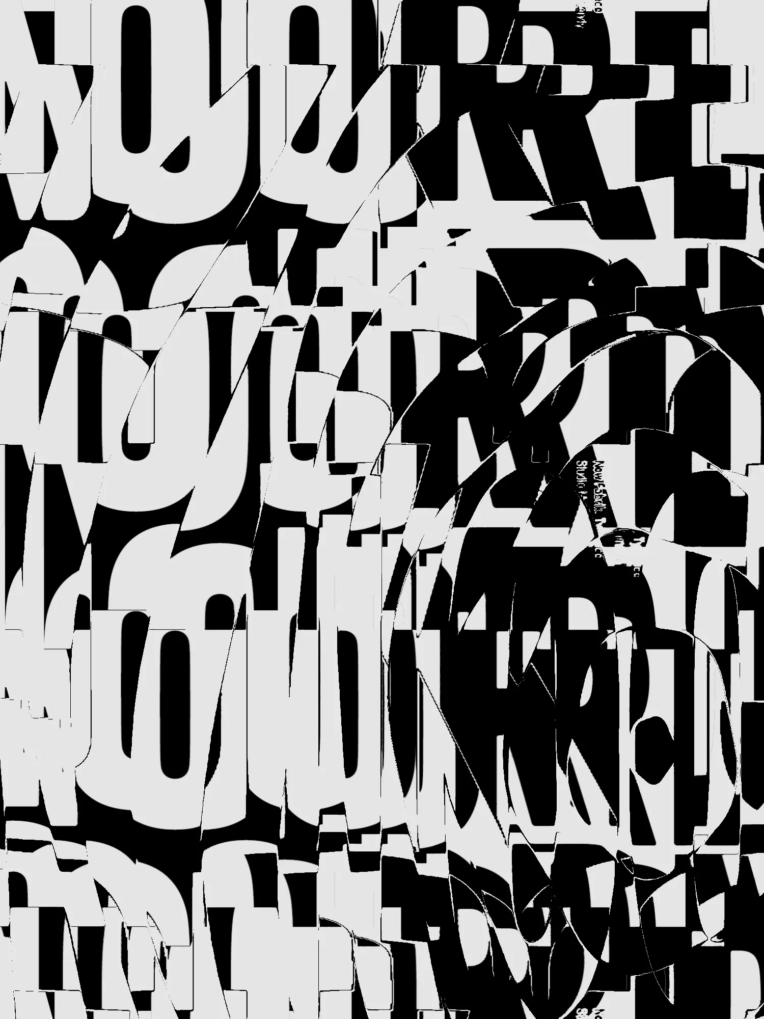 exploration on a typography patter for noord west cycling