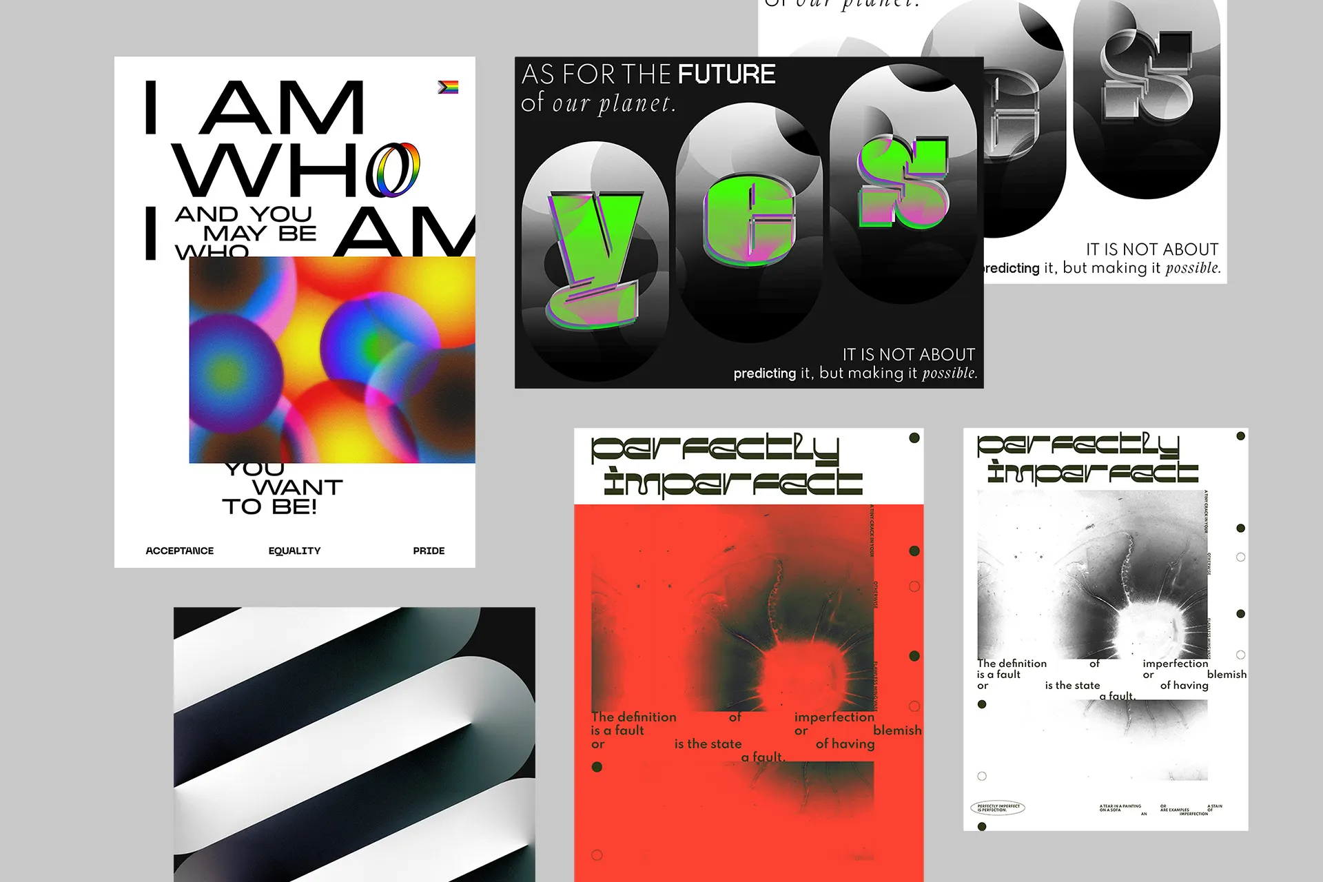 collage of poster designs
